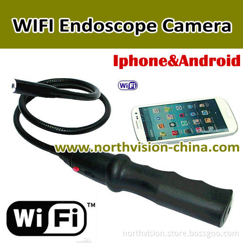 WiFi Endoscope Camera Working with iPhone/iPad/Android Phone